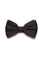 Black silk bow tie