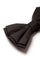 Black silk bow tie