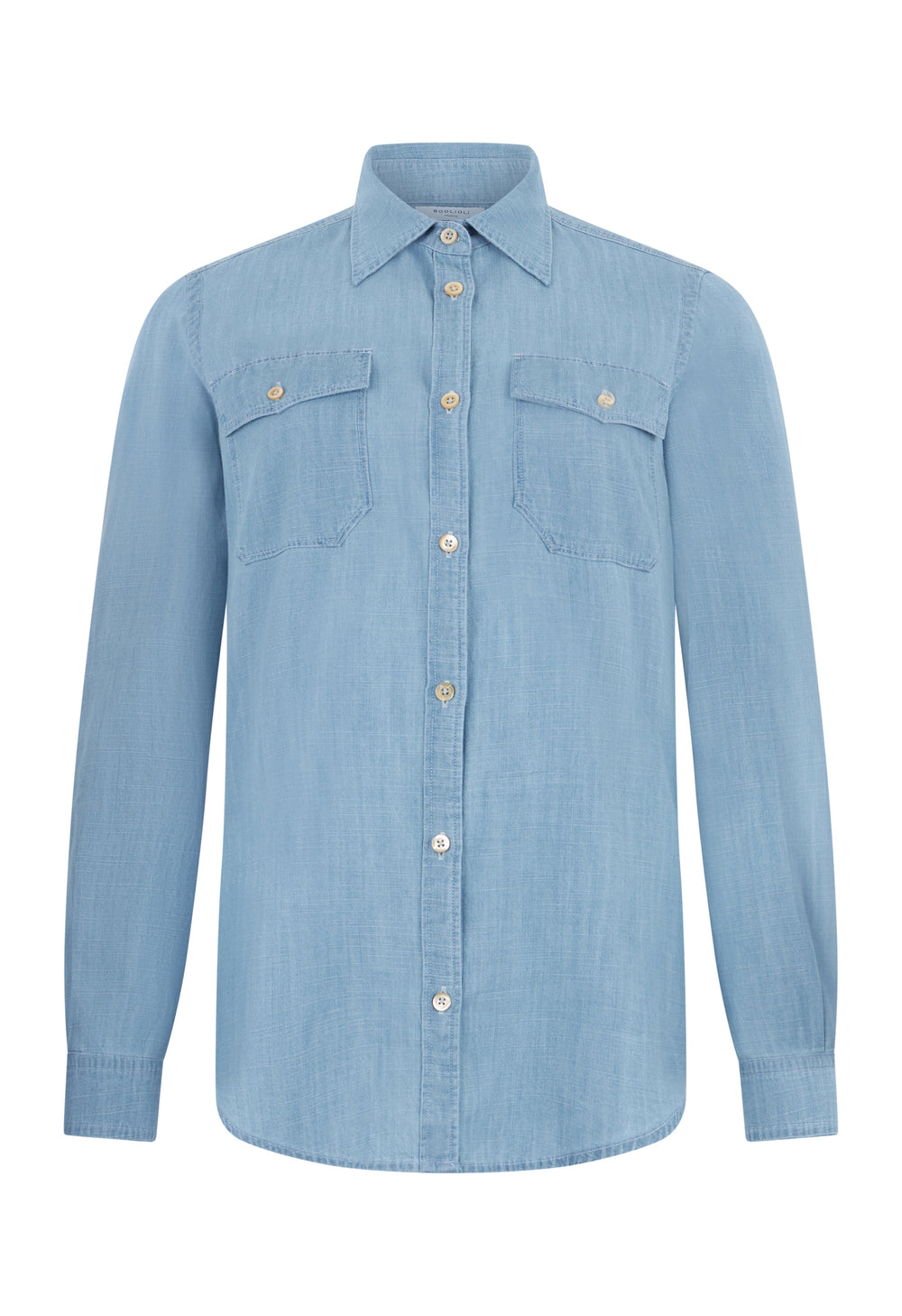 Blue Denim Western Shirt 