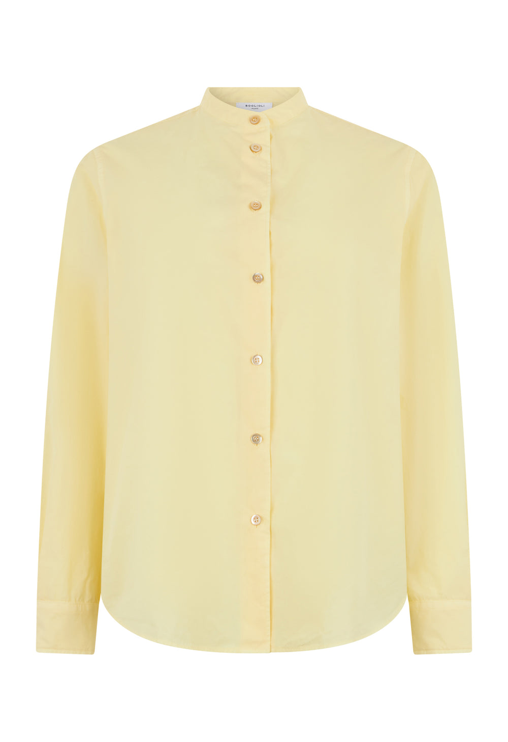 Yellow Cotton Popeline Guru Shirt