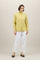 Green Cotton Popeline Guru Shirt