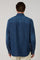 Camicia western in denim blu scuro
