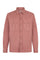 Overshirt in cotone tinto in capo rosa