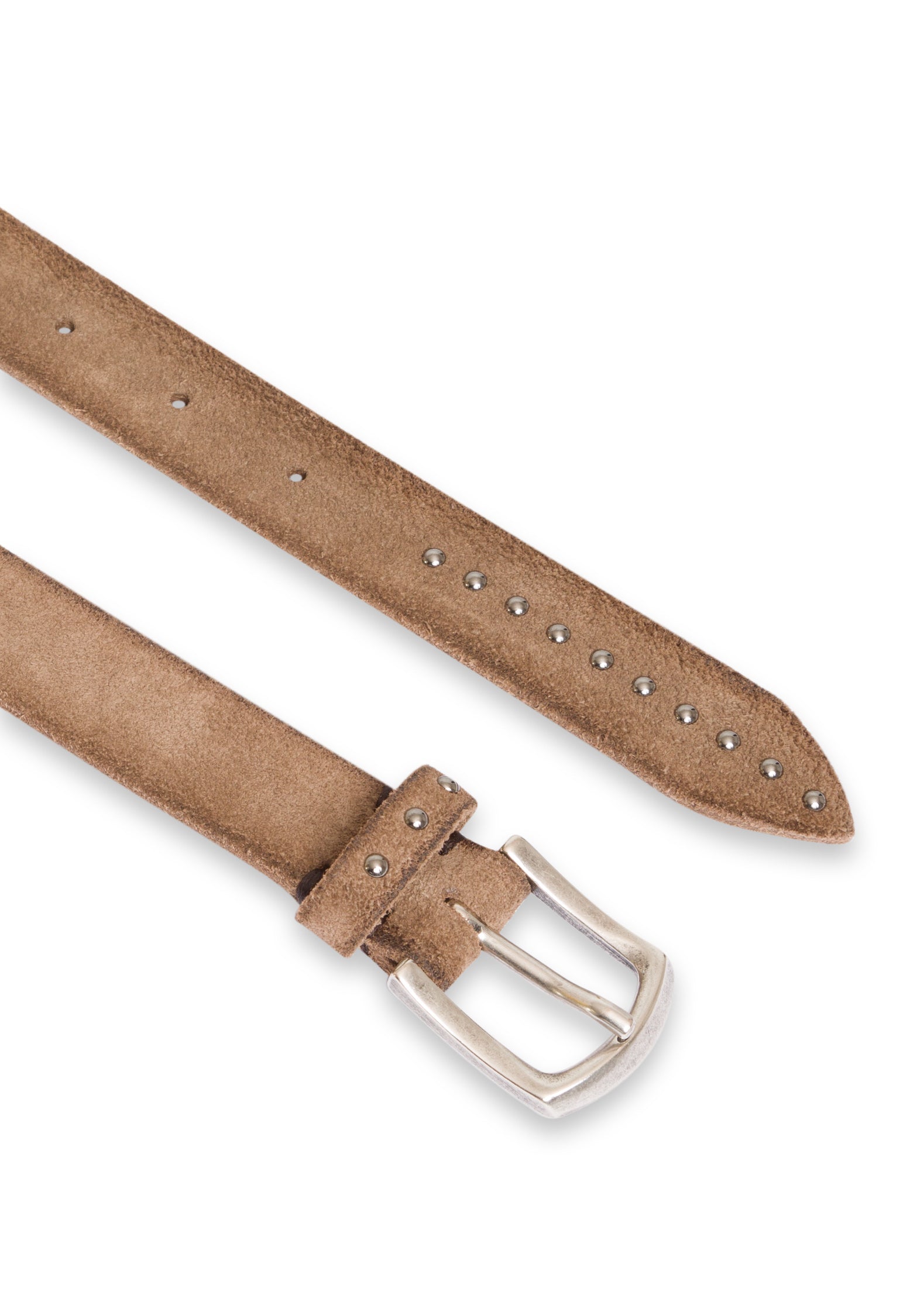 Cintura in suede beige
