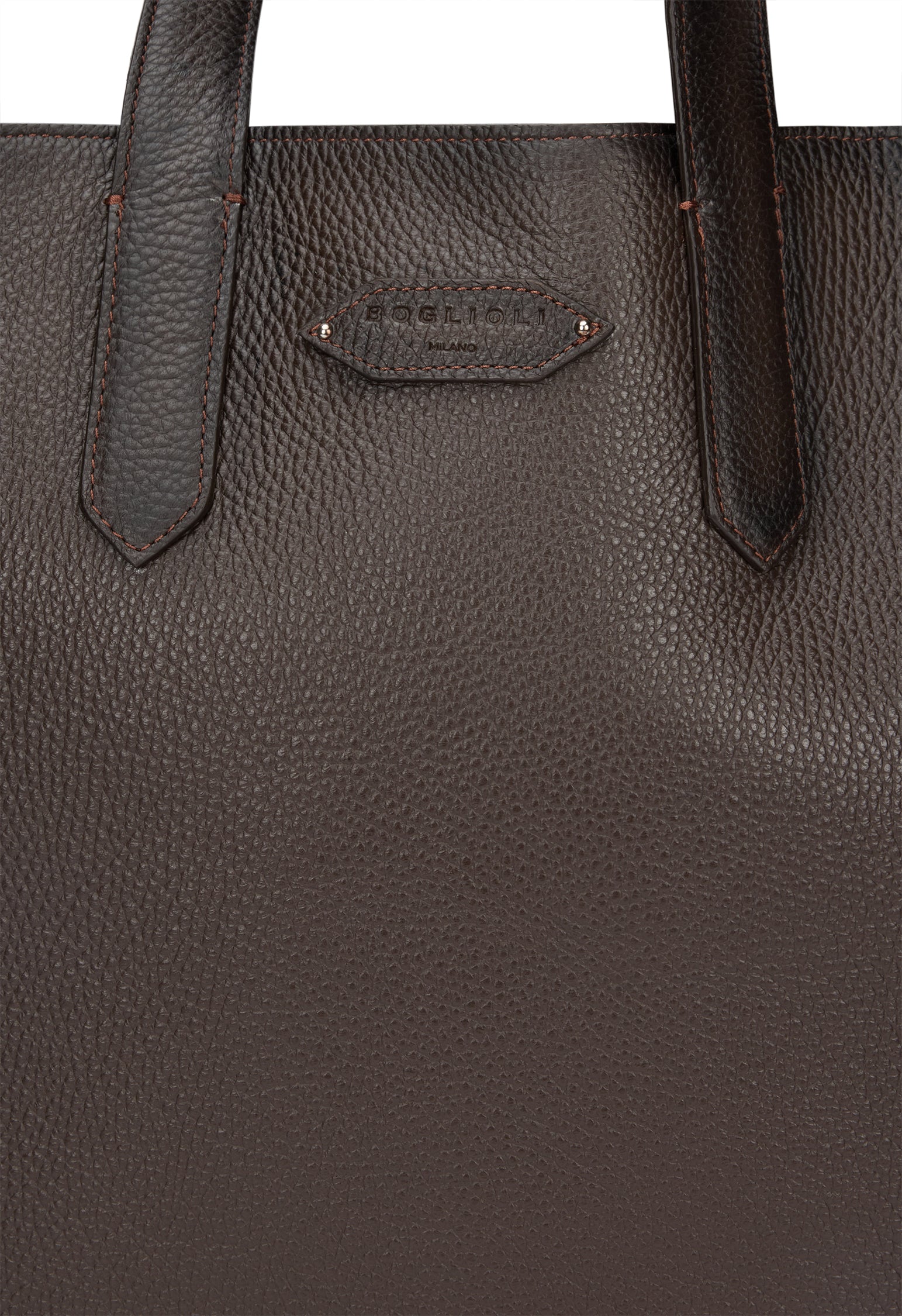 Borsa in pelle marrone