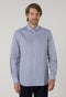 Blue Striped Soft Cotton Shirt