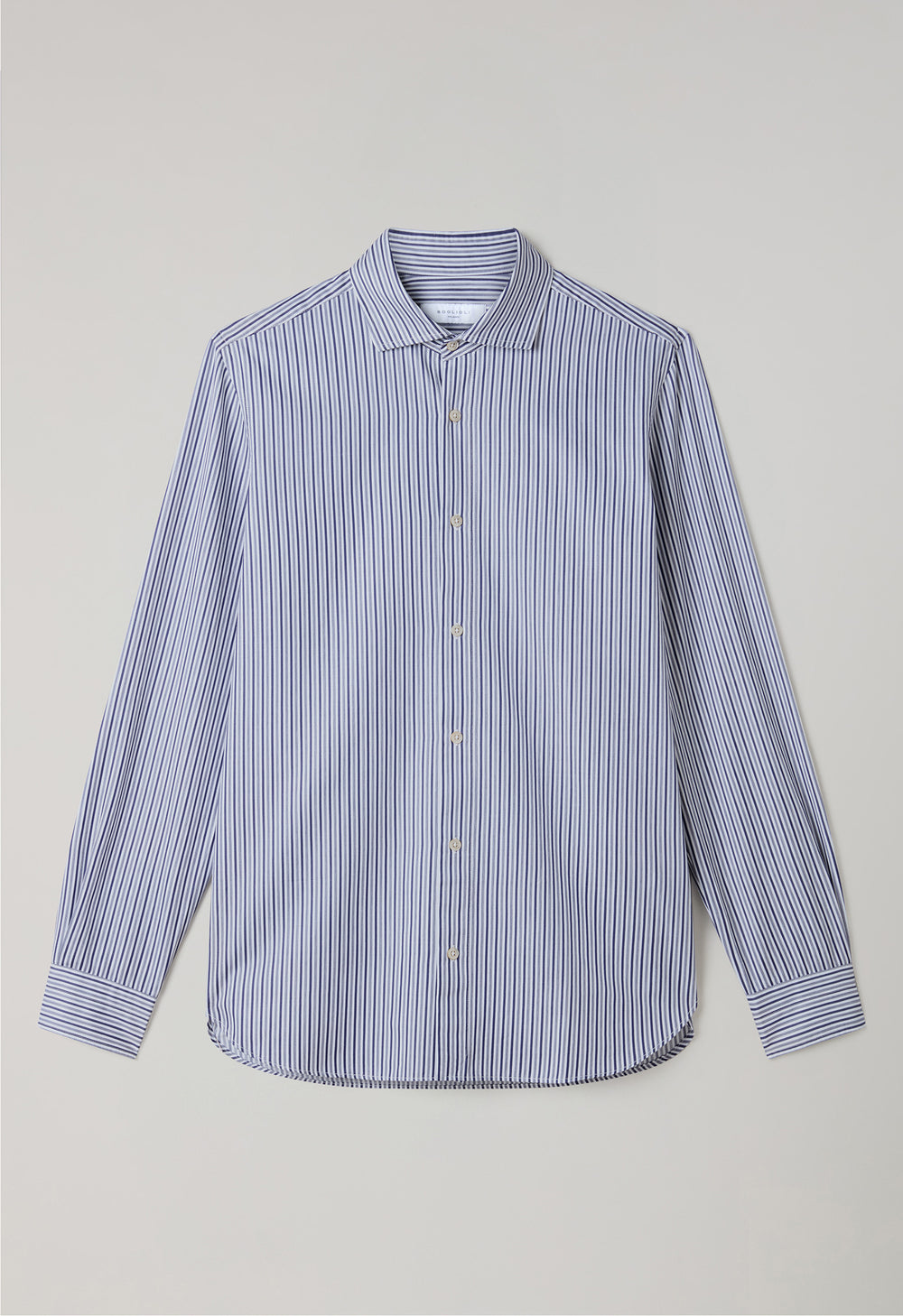 Blue Striped Soft Cotton Shirt