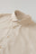 Camicia vaiella tinta in capo beige