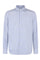 Camicia in cotone a righe blu