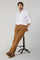 Camicia sartoriale bianca in lino tinto in capo