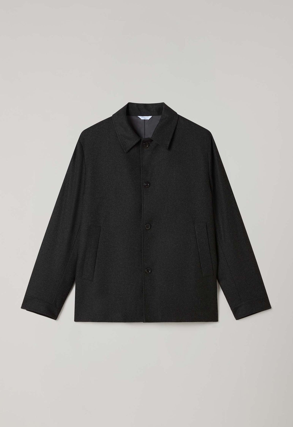 Dark Green Flannel Solferino Jacket