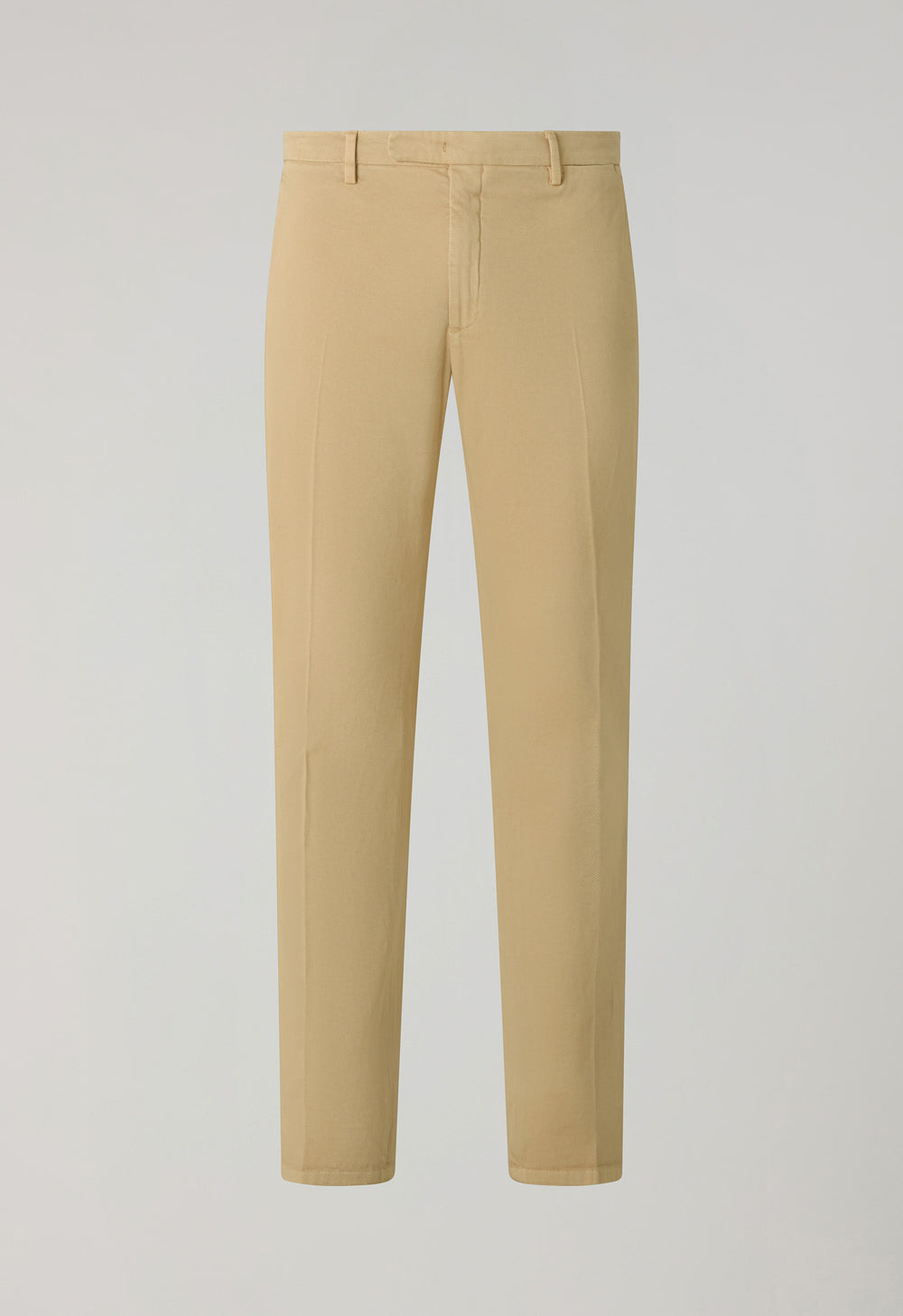 Pantalone Chino slim in cotone comfort beige