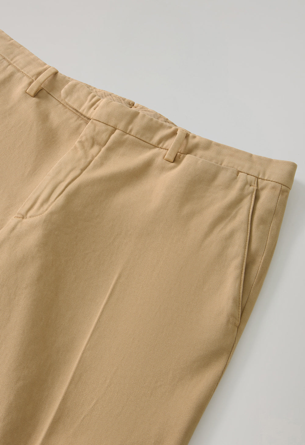 Pantalone Chino slim in cotone comfort beige