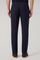 Hose aus blauem Woll-Canvas