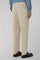 White Garment Dyed Soft Cotton Roma Trousers