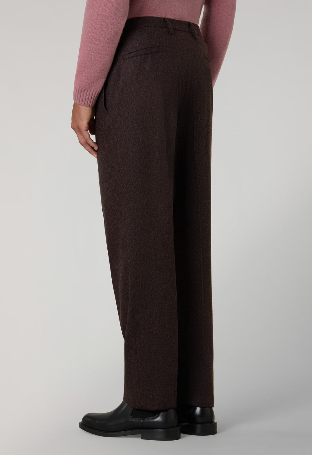 Brown Washed Flannel K-Pant