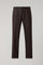 Brown Washed Flannel K-Pant