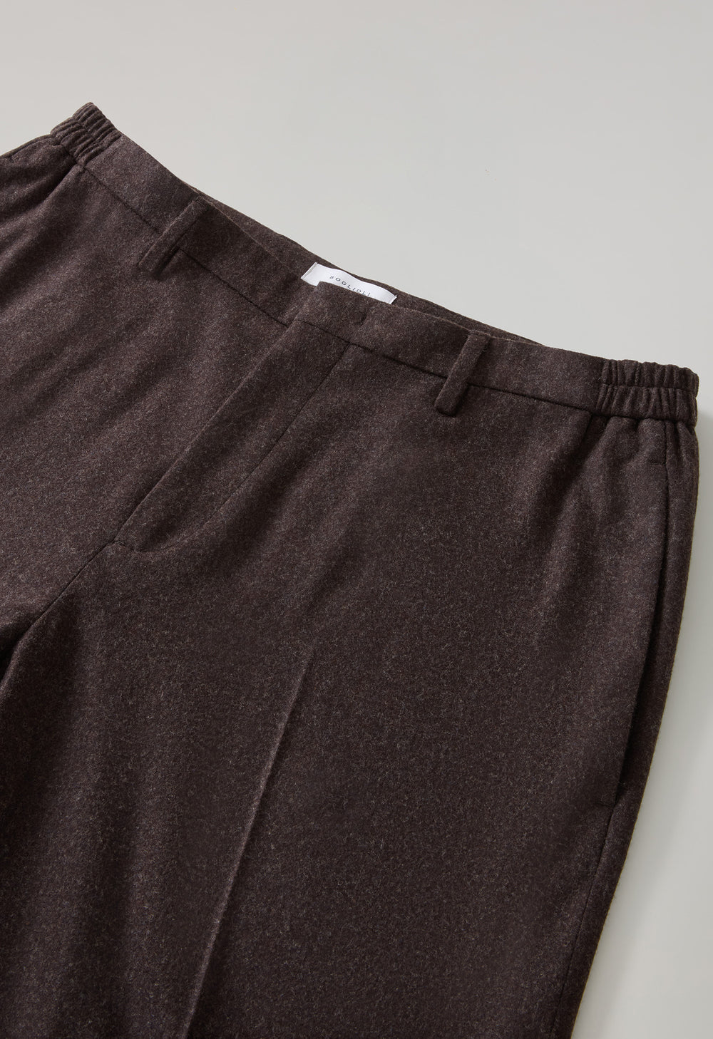 Brown Washed Flannel K-Pant