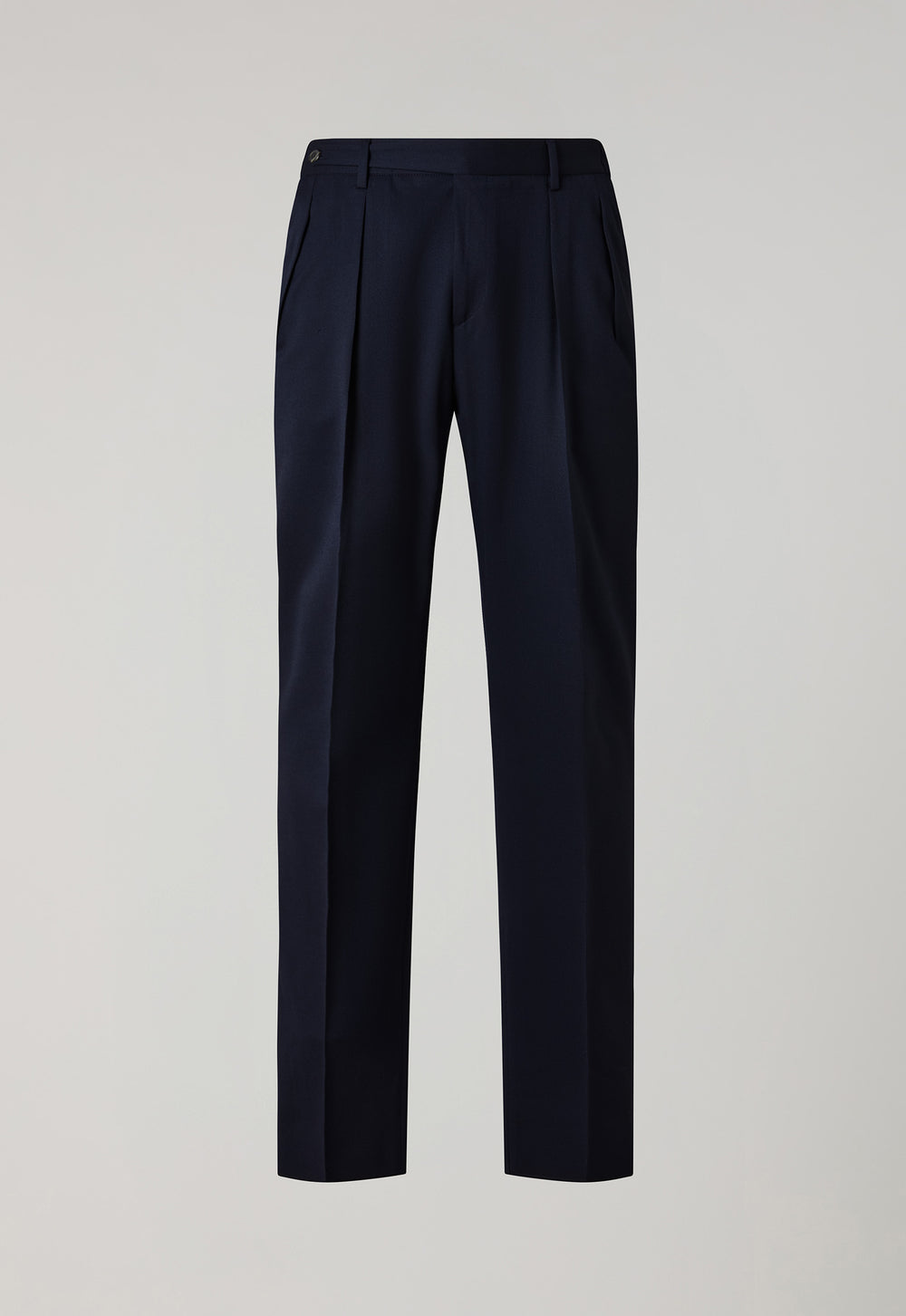 Dunkelblaue Hose Mario aus Stretchwolle