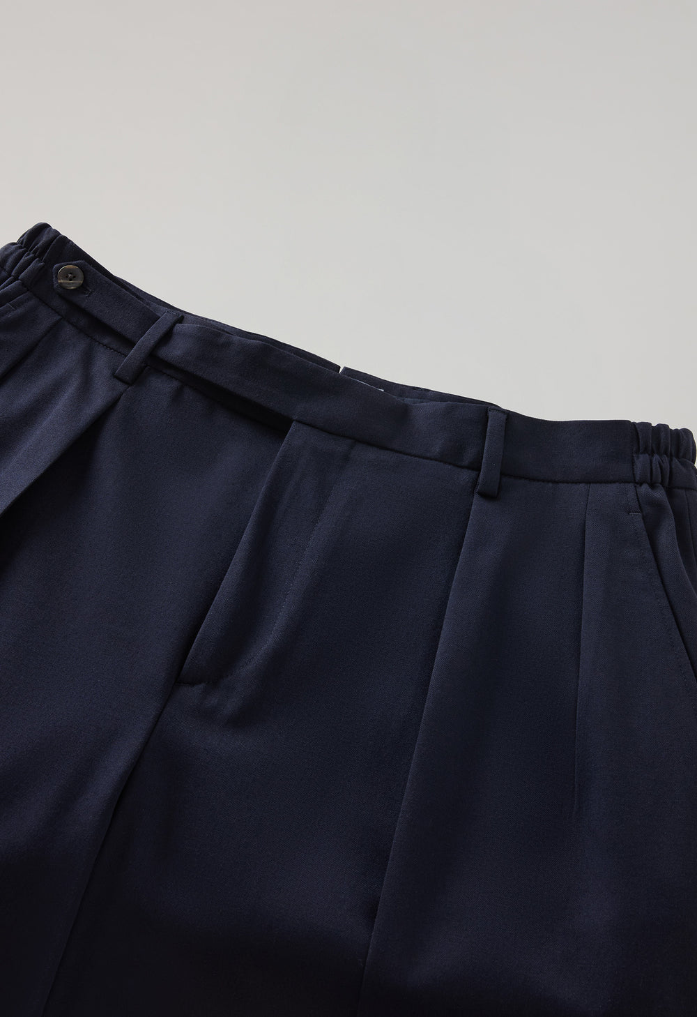 Dunkelblaue Hose Mario aus Stretchwolle