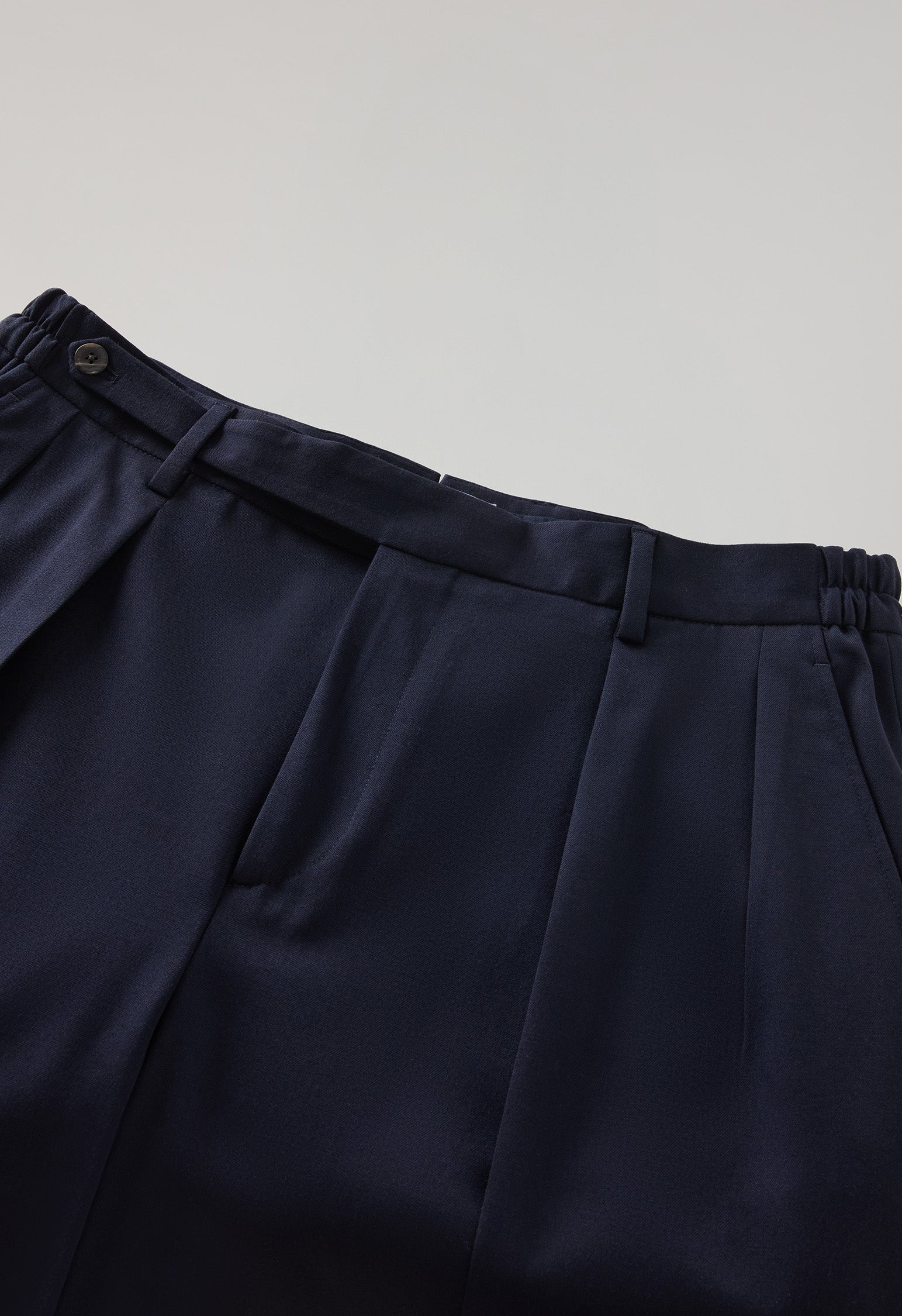Dunkelblaue Hose Mario aus Stretchwolle