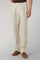 Pantalone Napoli in lino tinto in capo beige