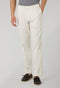 Pantalone Napoli in cotone stretch tinto in capo ghiaccio