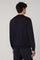 Blue Superlight Wool Crewneck