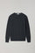 Dark Grey Superlight Wool Crewneck