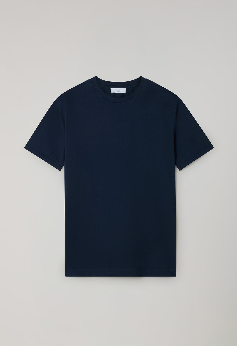 Blue Cotton Jersey T-Shirt