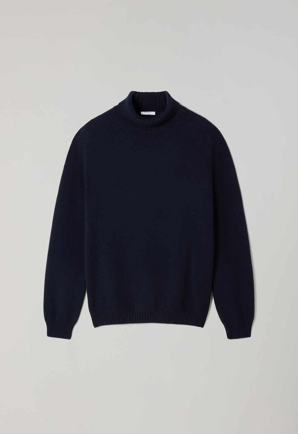 Blue Coccola Cashmere Turtleneck