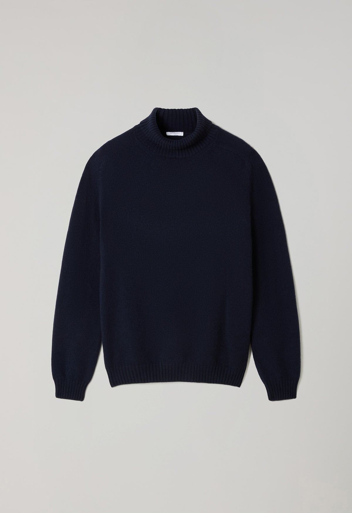 Blue Coccola Cashmere Turtleneck