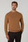 Camel Wool Cashmere Crewneck