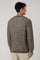 Girocollo in cashmere marrone