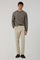 Girocollo in cashmere marrone
