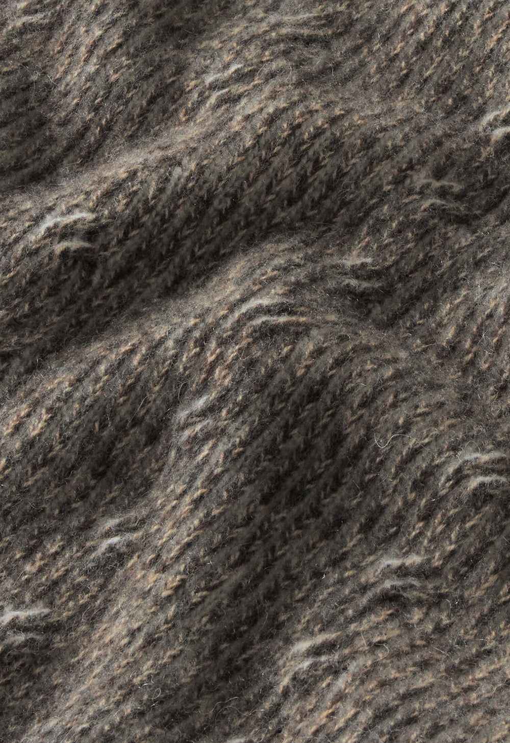 Girocollo in cashmere marrone