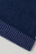 Cappello in cashmere blu