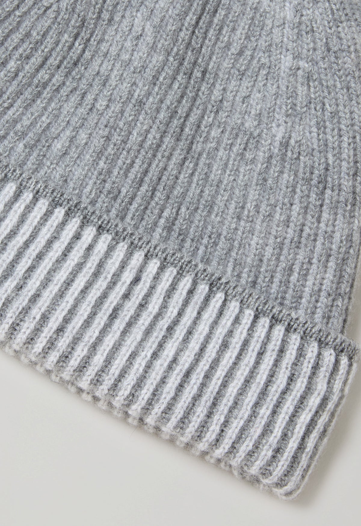 Grey Cashmere Cap
