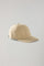 Beige Cotton Linen Baseball Cap