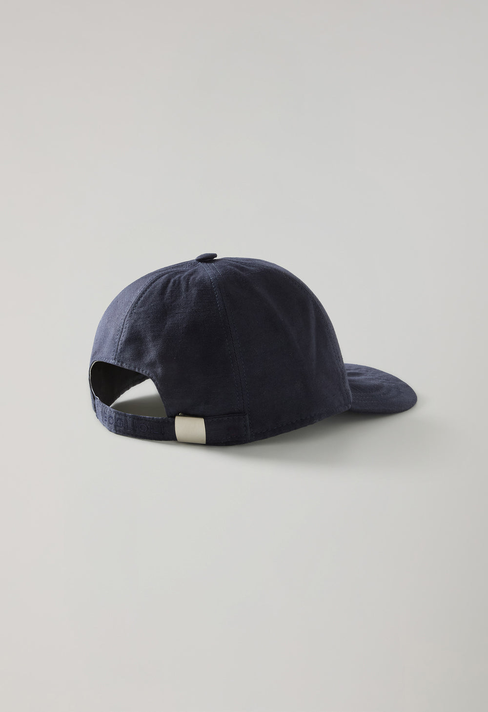 Beige Cotton Linen Baseball Cap