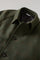 Green Wool Vichy Raglan Coat