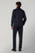 Blue Stretch Wool B-Line Suit
