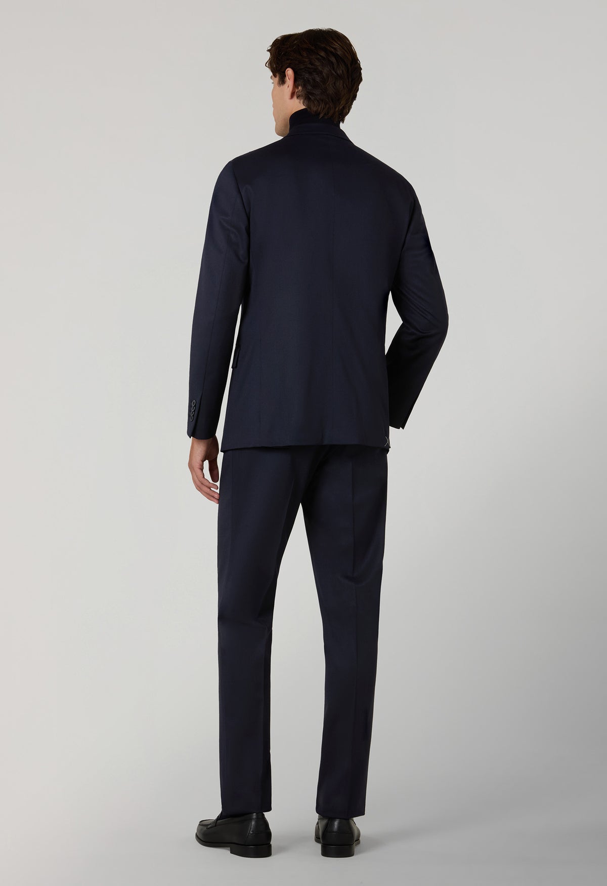 Abito B-Line in lana stretch blu