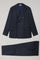 Abito B-Line in lana stretch blu