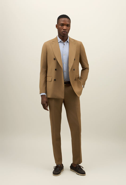 Abito B-Line in lana marrone