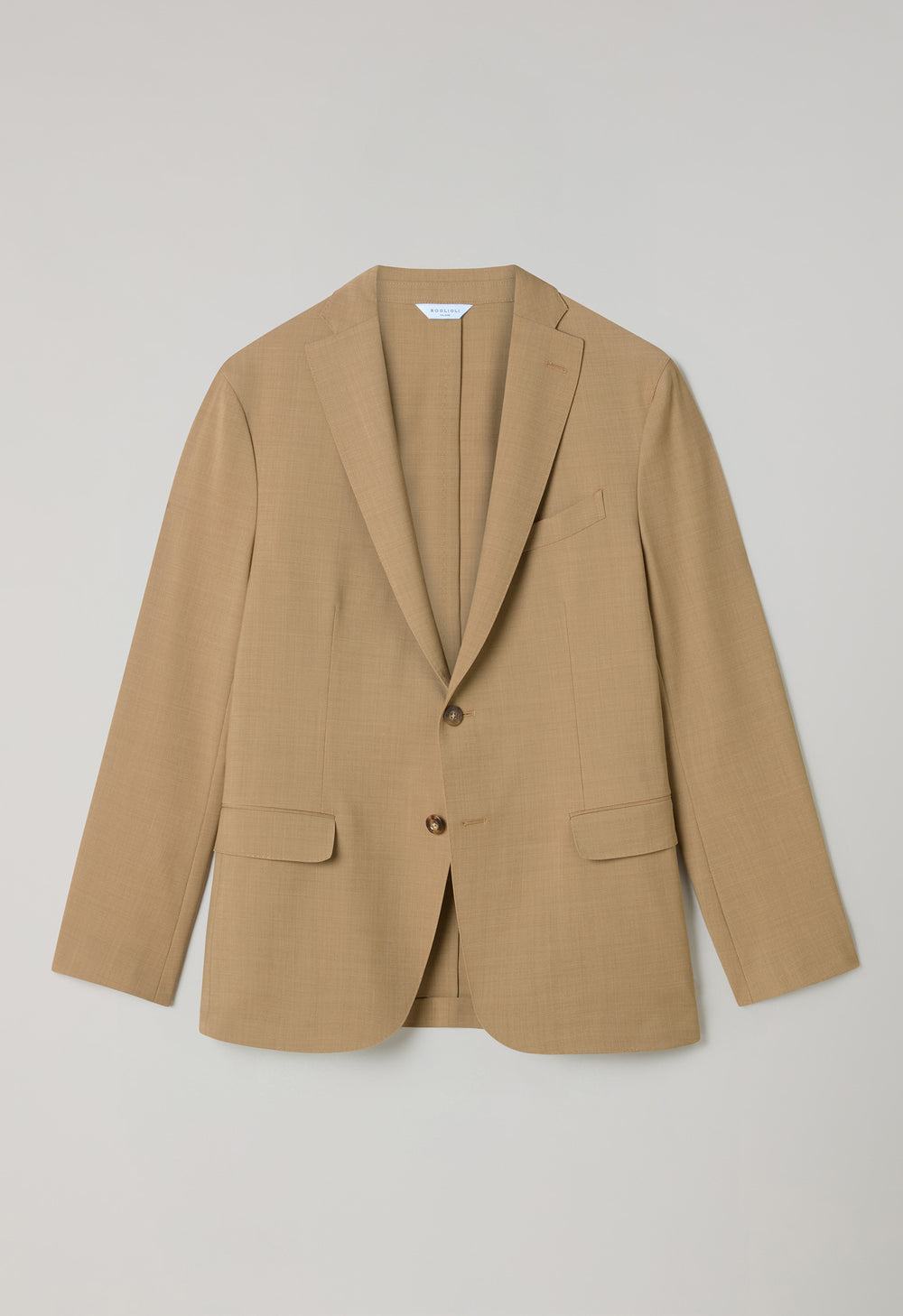 Abito K-Jacket in lana stretch cammello