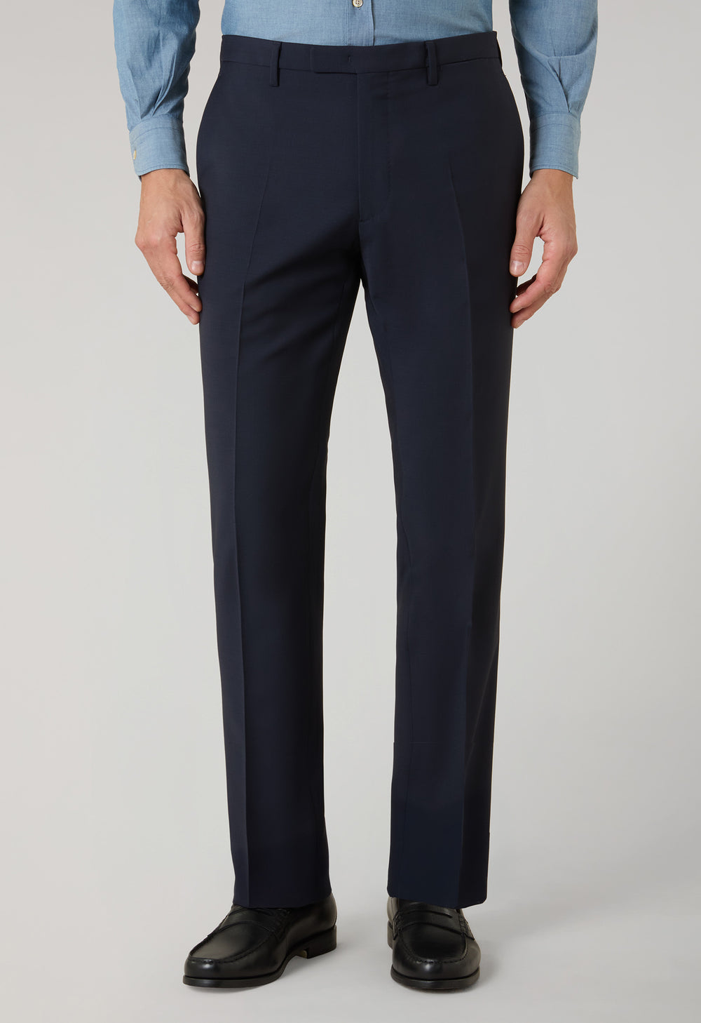 Abito K-Jacket in lana stretch blu