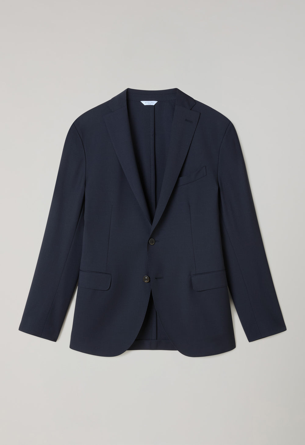 Abito K-Jacket in lana stretch blu