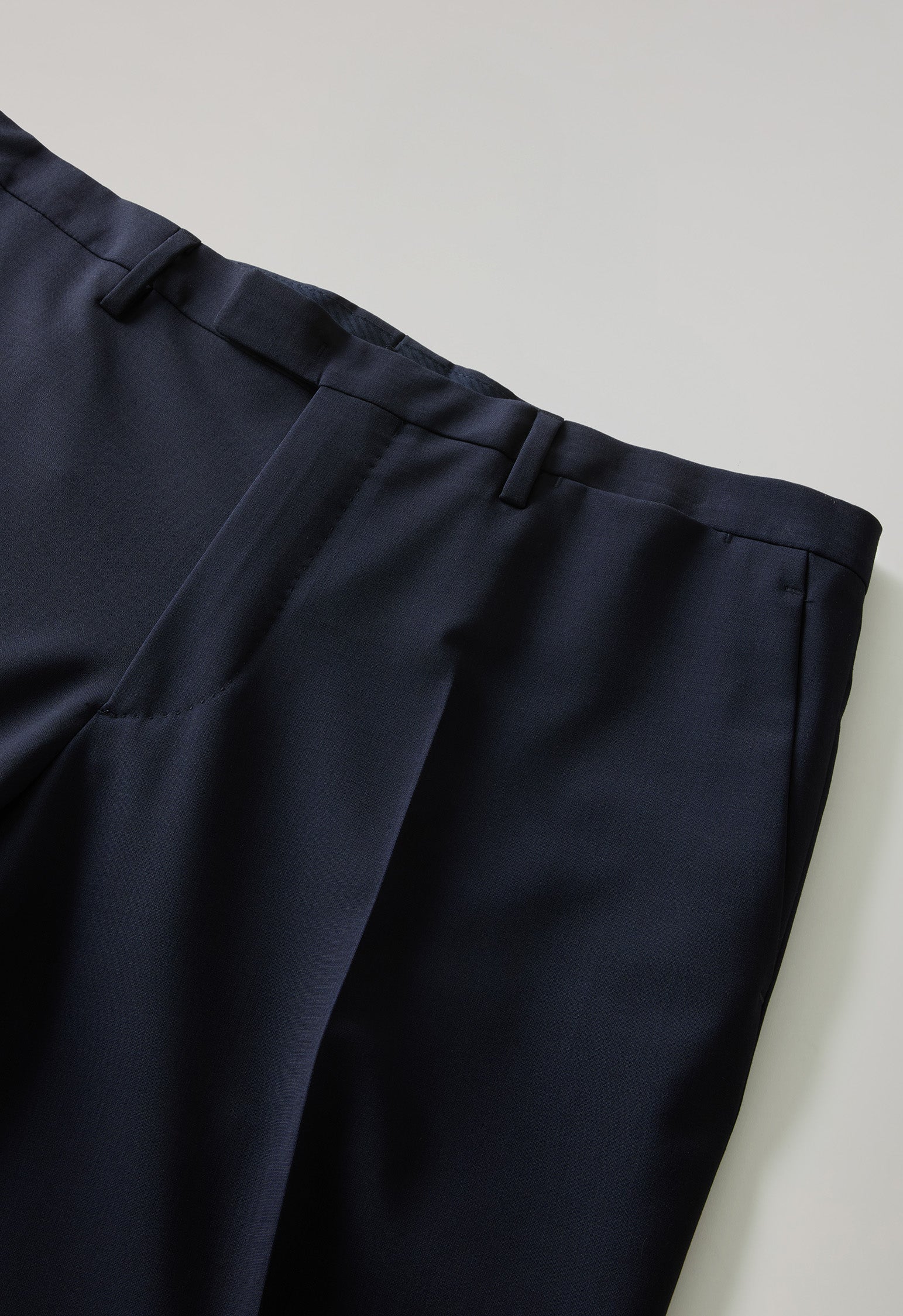 Abito K-Jacket in lana stretch blu