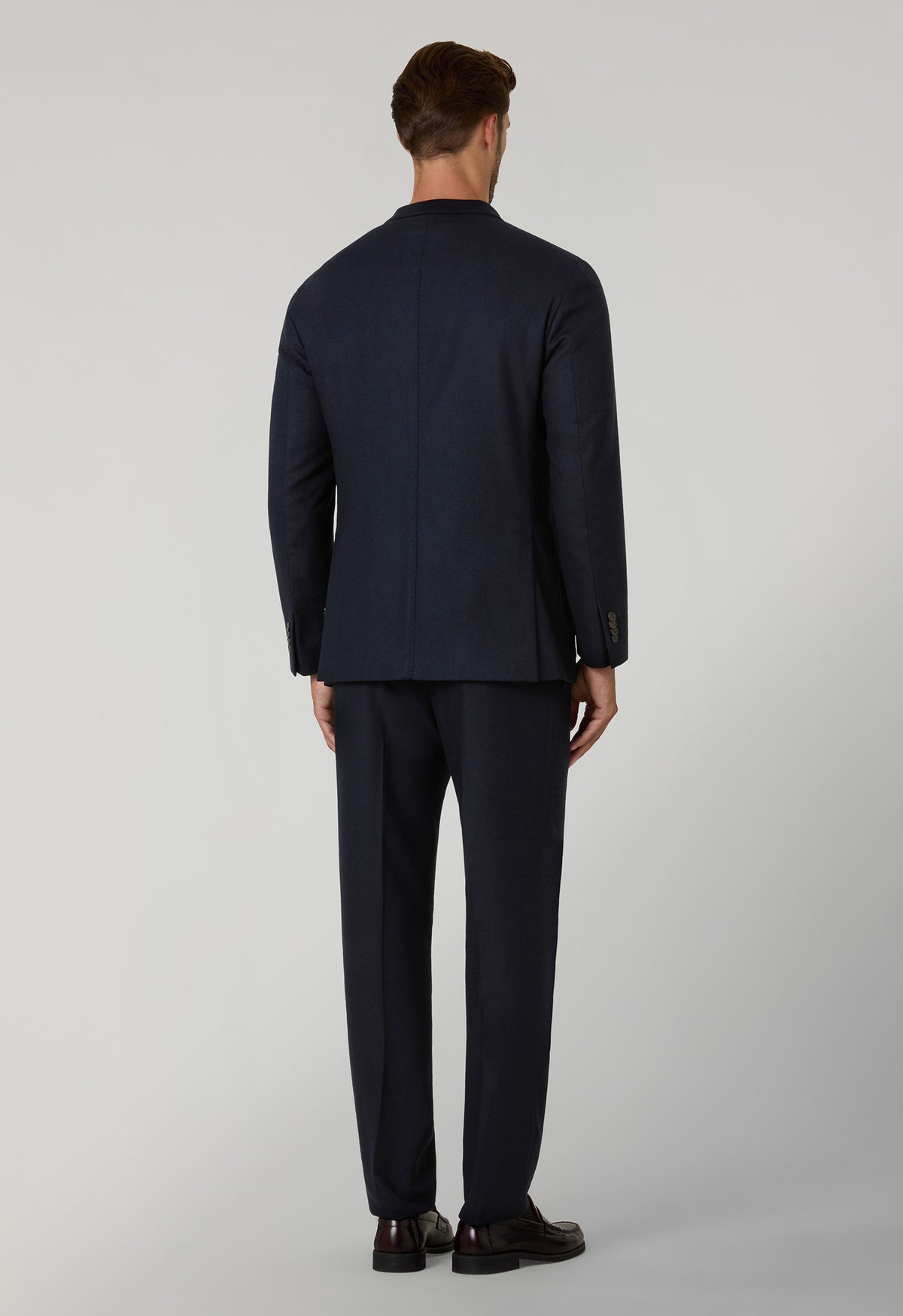 Abito K-Jacket in lana stretch blu scuro